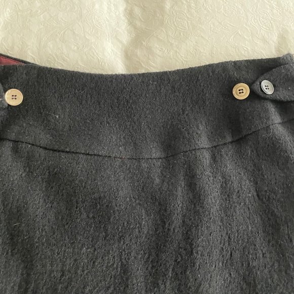 Stunning Handmade One of a Kind Boiled Wool Skirt - Picture 11 of 15